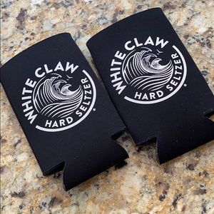 Set of 2 White Claw koozies- NWOT